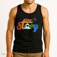 Christmas True Story Christian Nativity Scene Tank Top thumb 3