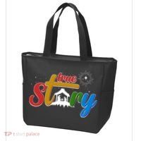 Christmas True Story Christian Nativity Scene Tote Bag thumb 3