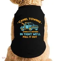 Camel Towing Successfully Pulling Out Tow Truck Doggie Tank thumb 0