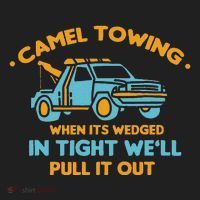 Camel Towing Successfully Pulling Out Tow Truck Tumbler thumb 3