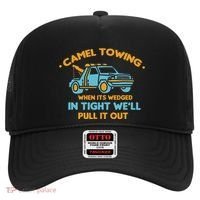 Camel Towing Successfully Pulling Out Tow Truck Hat thumb 0
