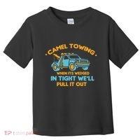 Camel Towing Successfully Pulling Out Tow Truck Toddler T-Shirt thumb 0