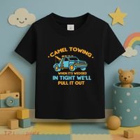 Camel Towing Successfully Pulling Out Tow Truck Toddler T-Shirt thumb 3