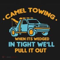 Camel Towing Successfully Pulling Out Tow Truck Toddler T-Shirt thumb 4