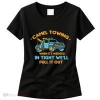Camel Towing Successfully Pulling Out Tow Truck Women's T-Shirt thumb 0