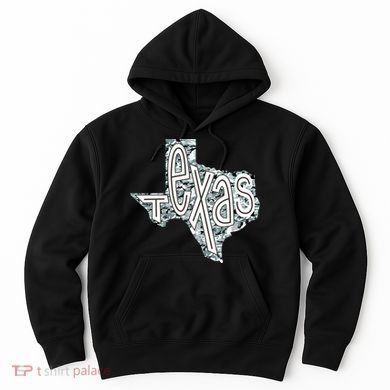 Camouflage Texas State Logo Hoodie