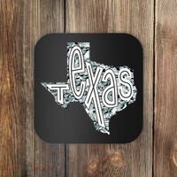 Camouflage Texas State Logo Coaster thumb 0