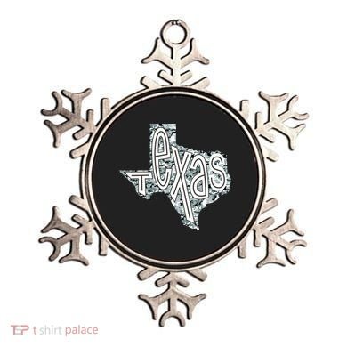 Camouflage Texas State Logo Ornament