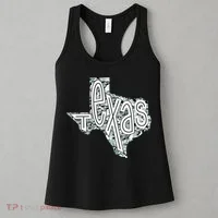 Camouflage Texas State Logo Women's Tank Top thumb 3