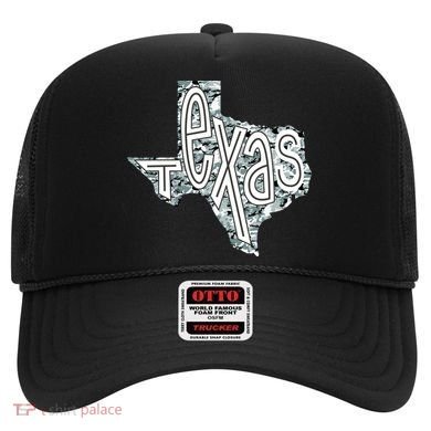 Camouflage Texas State Logo Hat
