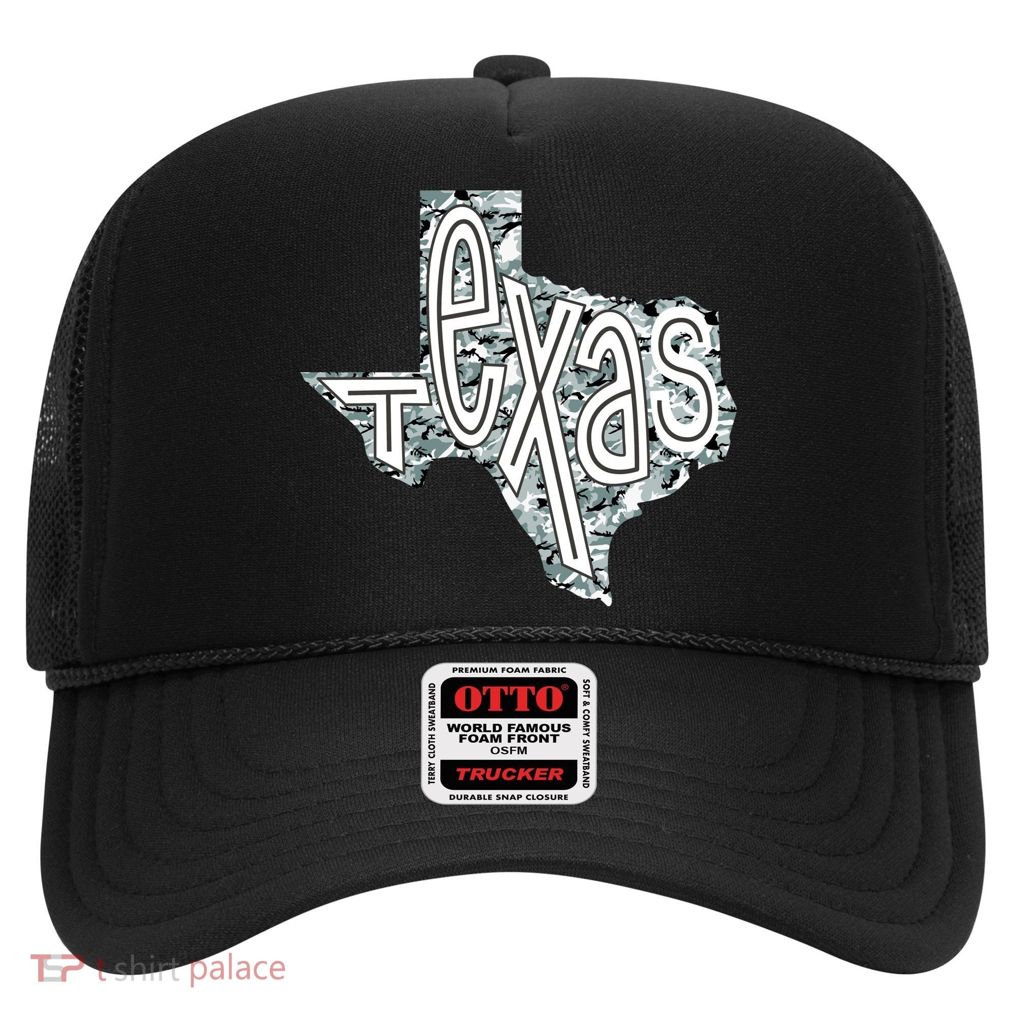 Camouflage Texas State Logo Hat