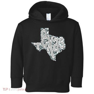Camouflage Texas State Logo Toddler Hoodie