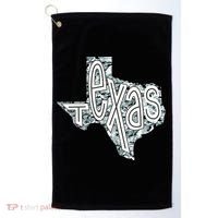 Camouflage Texas State Logo Golf Towel thumb 0