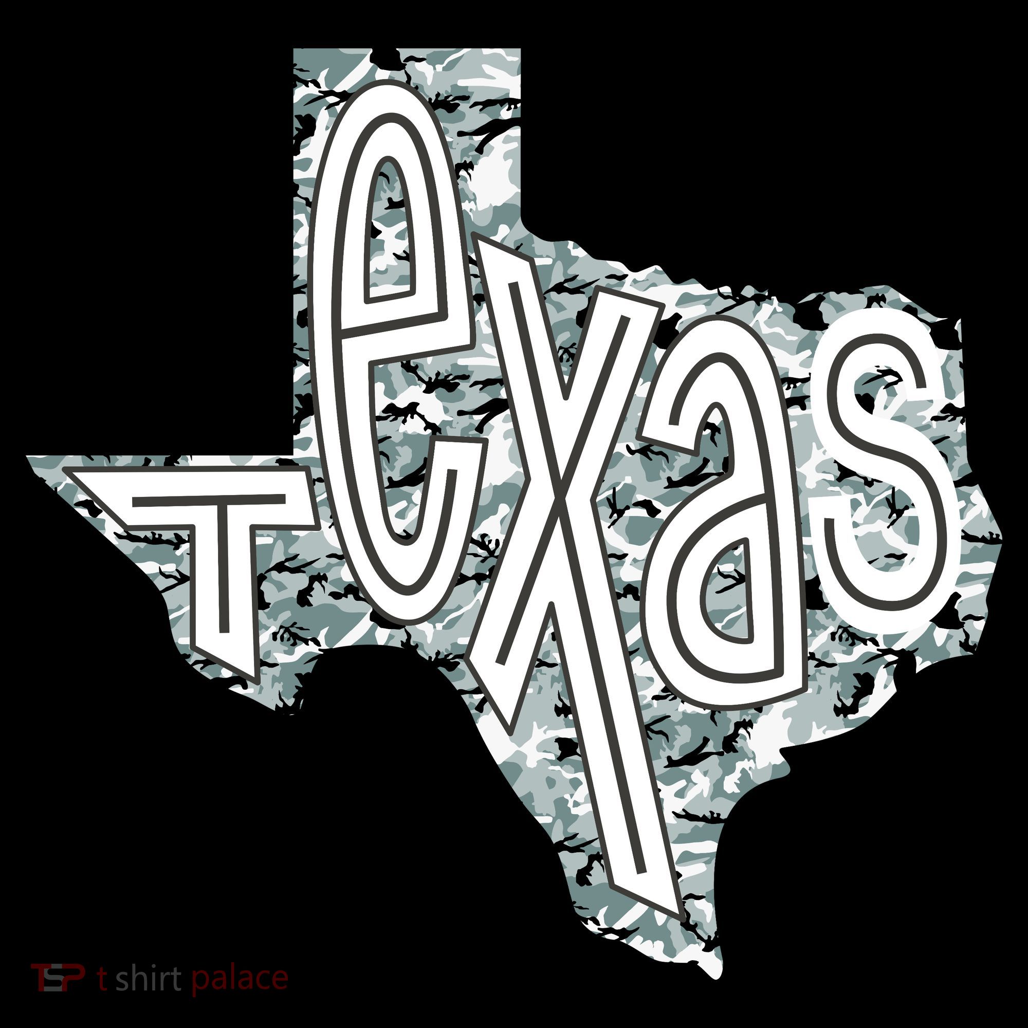 Camouflage Texas State Logo Toddler T-Shirt