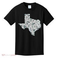Camouflage Texas State Logo Kids T-Shirt thumb 0