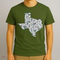 Camouflage Texas State Logo T-Shirt thumb 3