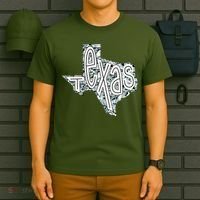 Camouflage Texas State Logo T-Shirt thumb 6