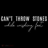 Cant Throw Stones While Washing Feet Toddler Zip Fleece Hoodie thumb 2