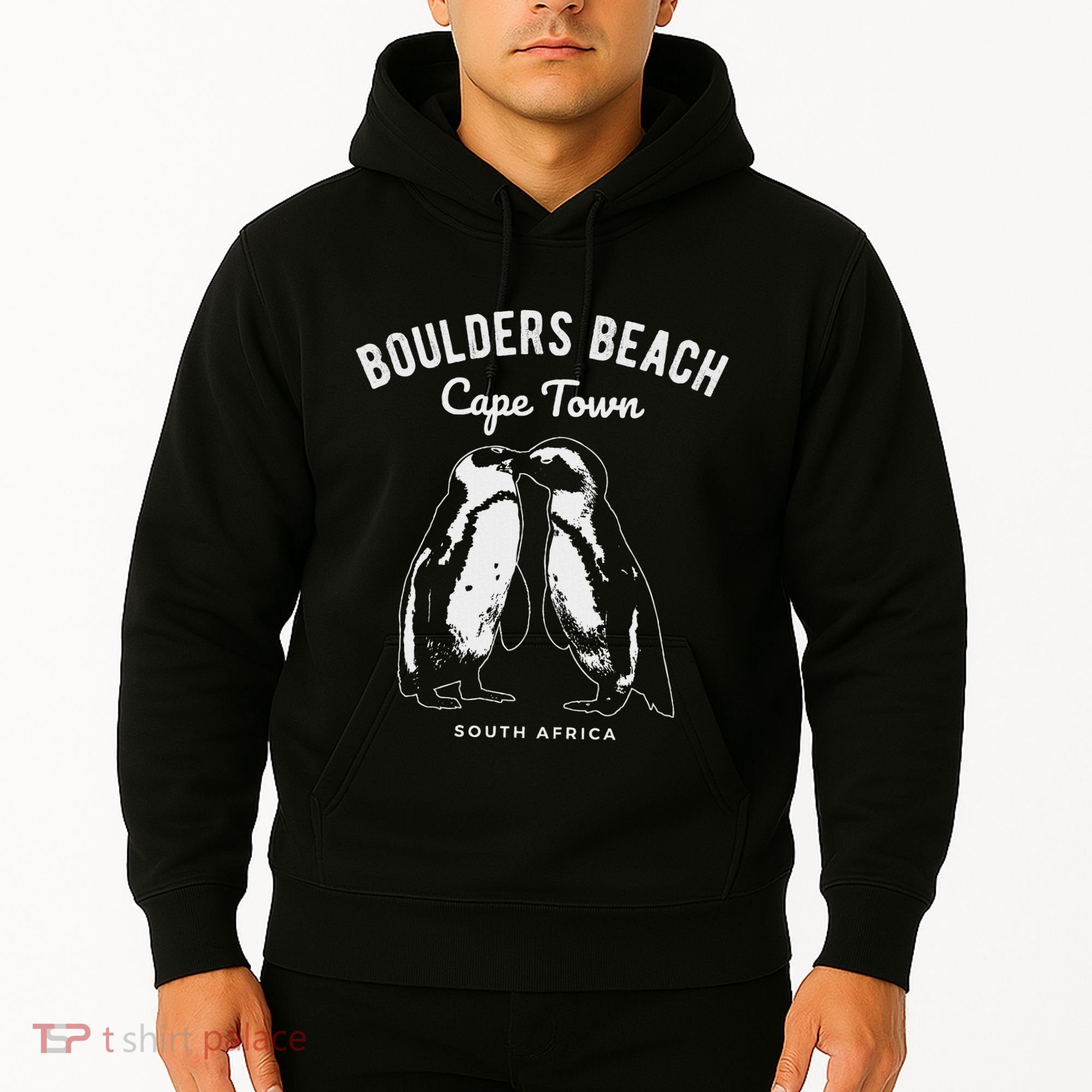 Cape Town South Africa Boulders Beach Penguin Hoodie