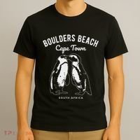 Cape Town South Africa Boulders Beach Penguin T-Shirt thumb 3