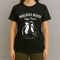 Cape Town South Africa Boulders Beach Penguin T-Shirt thumb 4