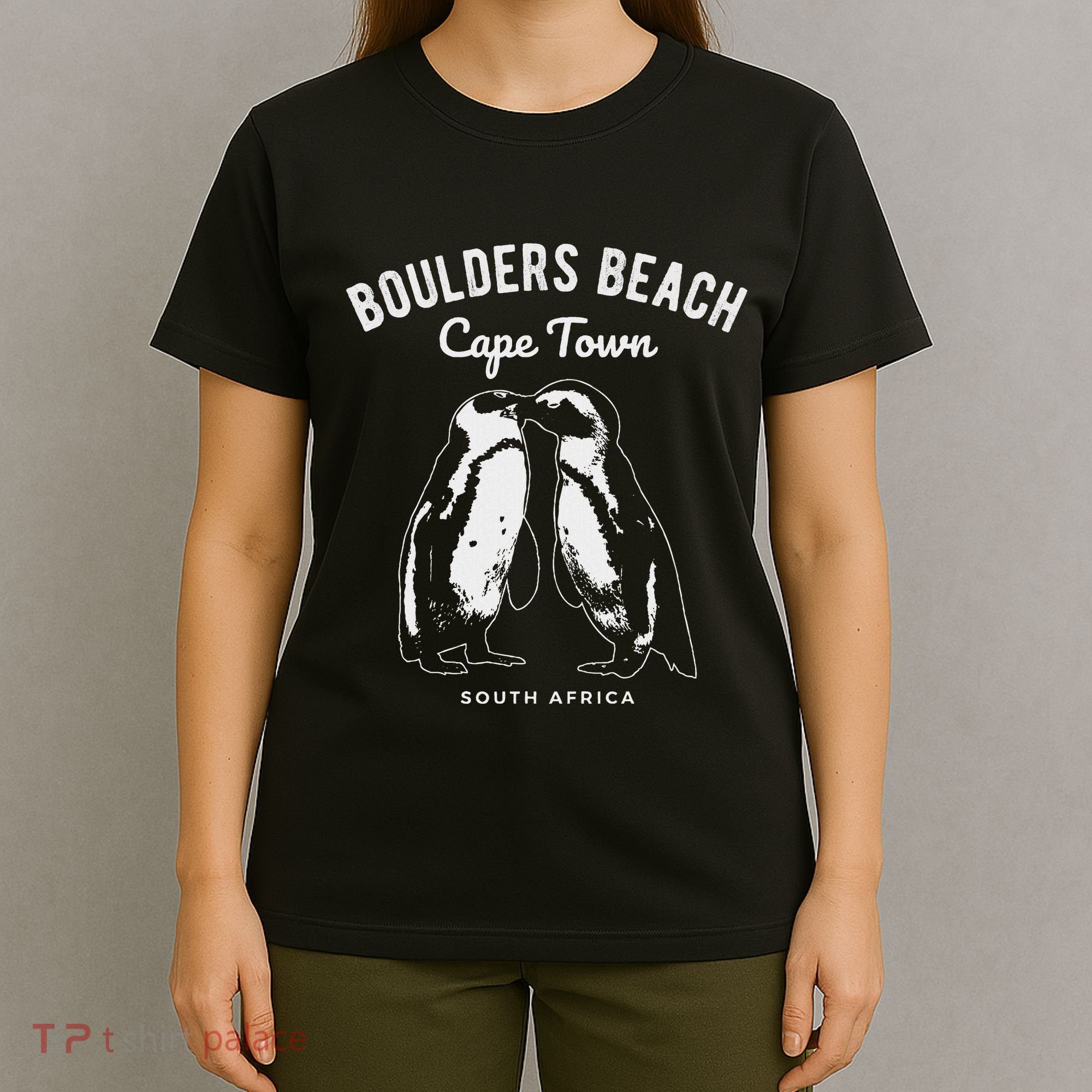 Cape Town South Africa Boulders Beach Penguin T-Shirt