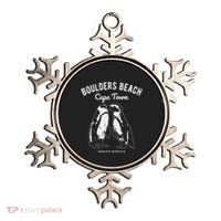 Cape Town South Africa Boulders Beach Penguin Ornament thumb 0
