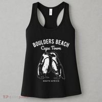 Cape Town South Africa Boulders Beach Penguin Women's Tank Top thumb 3