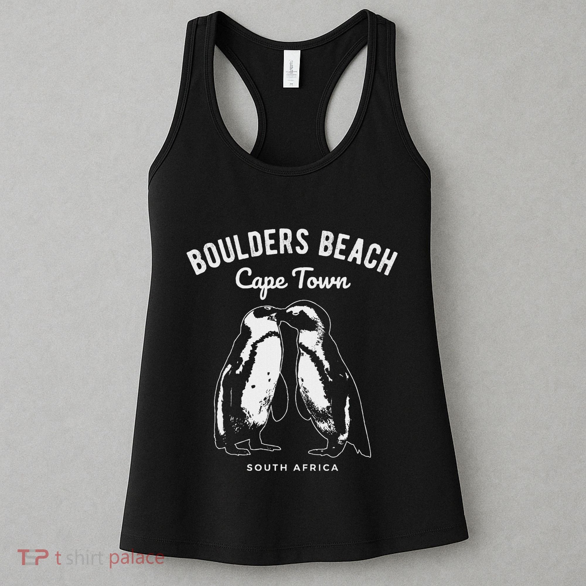 Cape Town South Africa Boulders Beach Penguin Women's Tank Top