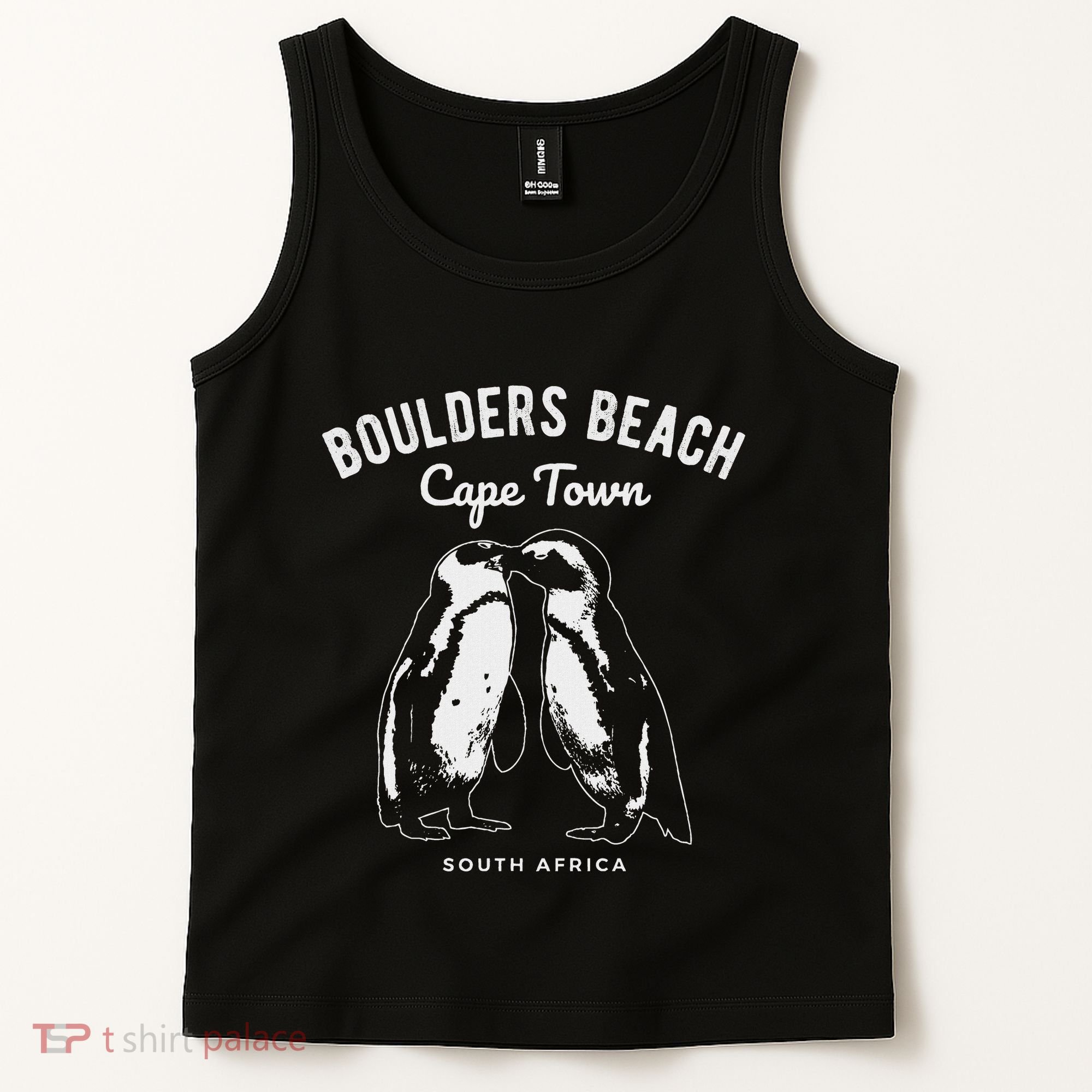 Cape Town South Africa Boulders Beach Penguin Tank Top