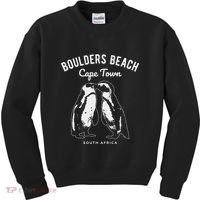 Cape Town South Africa Boulders Beach Penguin Kids Sweatshirt thumb 0