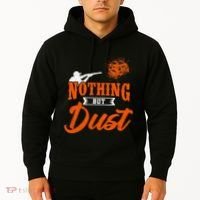 Clay Target Shooting Nothing But Dust Shoot Trap Skeet Hoodie thumb 2