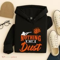 Clay Target Shooting Nothing But Dust Shoot Trap Skeet Hoodie thumb 4