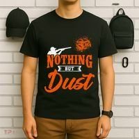 Clay Target Shooting Nothing But Dust Shoot Trap Skeet T-Shirt thumb 6
