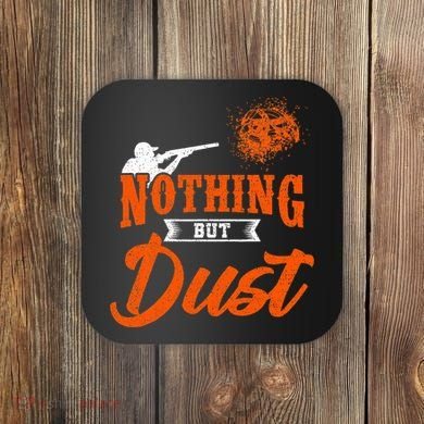 Clay Target Shooting Nothing But Dust Shoot Trap Skeet Coaster