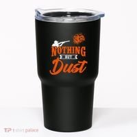 Clay Target Shooting Nothing But Dust Shoot Trap Skeet Tumbler thumb 0