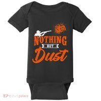Clay Target Shooting Nothing But Dust Shoot Trap Skeet Baby Bodysuit thumb 0