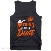 Clay Target Shooting Nothing But Dust Shoot Trap Skeet Tank Top thumb 0