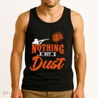 Clay Target Shooting Nothing But Dust Shoot Trap Skeet Tank Top thumb 3