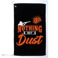Clay Target Shooting Nothing But Dust Shoot Trap Skeet Golf Towel thumb 0