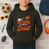 Clay Target Shooting Nothing But Dust Shoot Trap Skeet Kids Hoodie thumb 2
