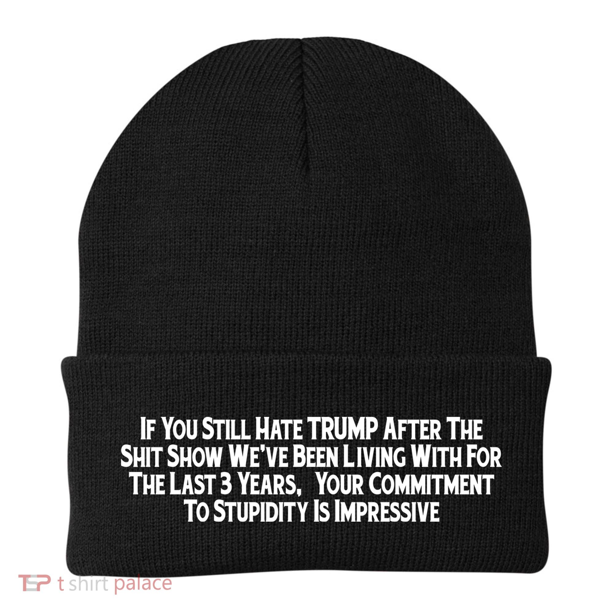 Commitment To Stupidity Trump 2024 Maga Beanie