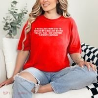 Commitment To Stupidity Trump 2024 Maga Comfort Colors T-Shirt thumb 2