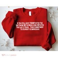 Commitment To Stupidity Trump 2024 Maga Sweatshirt thumb 2