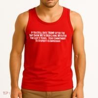 Commitment To Stupidity Trump 2024 Maga Tank Top thumb 3