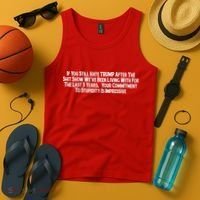 Commitment To Stupidity Trump 2024 Maga Tank Top thumb 4