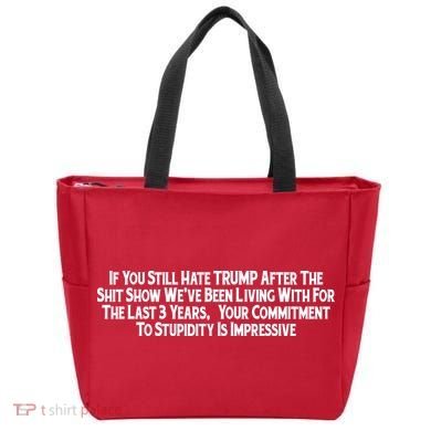 Commitment To Stupidity Trump 2024 Maga Tote Bag