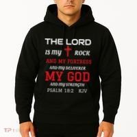 Christian T S Bible Scripture Verse Psalm 182 Hoodie thumb 2