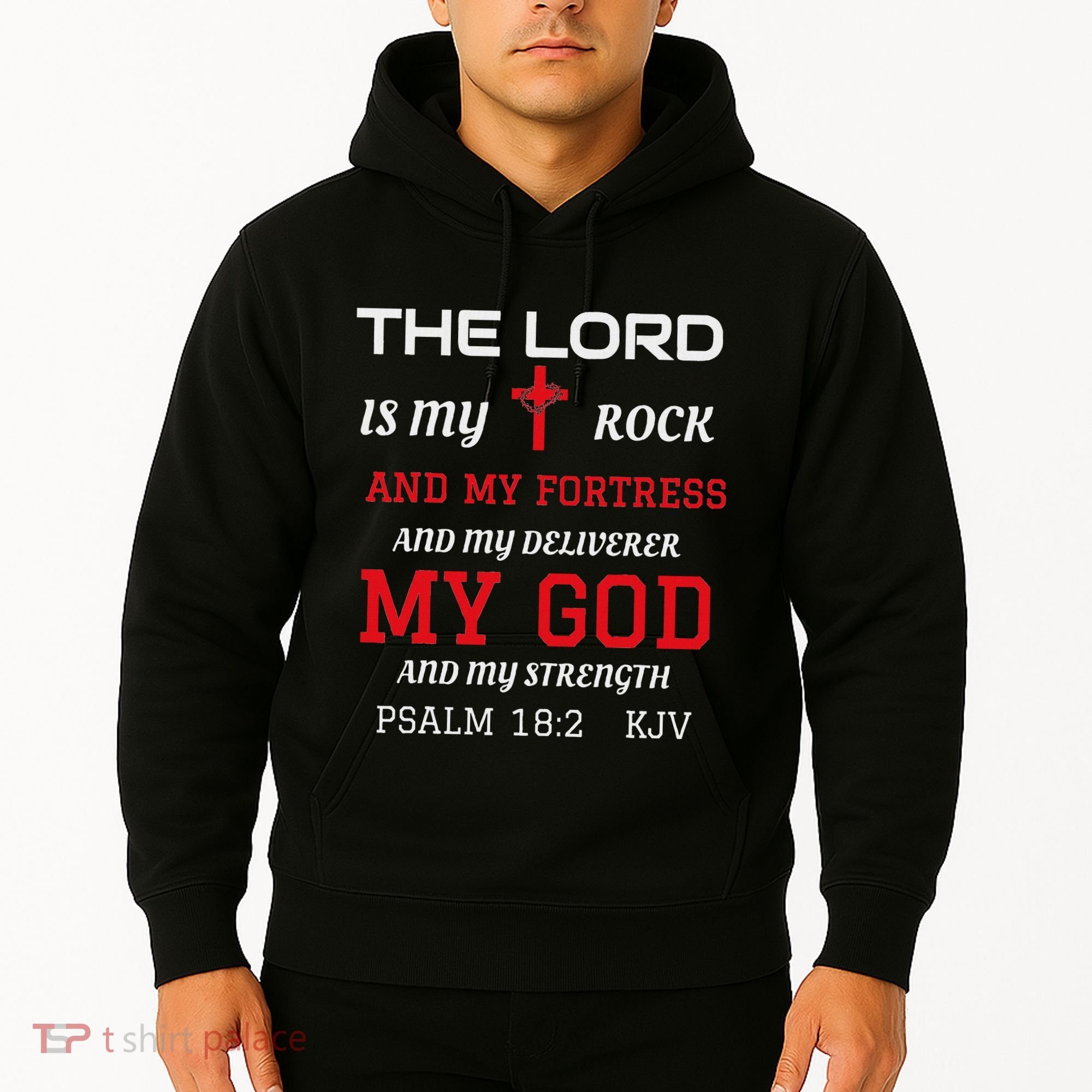 Christian T S Bible Scripture Verse Psalm 182 Hoodie