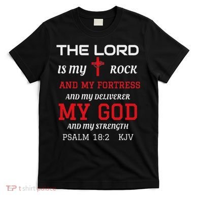 Christian T S Bible Scripture Verse Psalm 182 T-Shirt